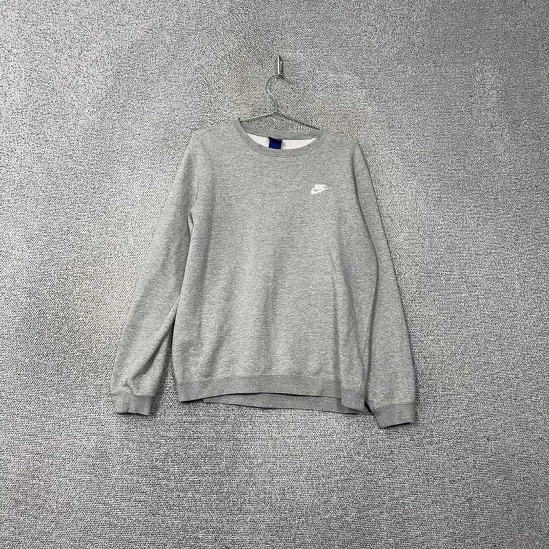 나이키 라이트 그레이 로고 남성 맨투맨 L 상품이미지1