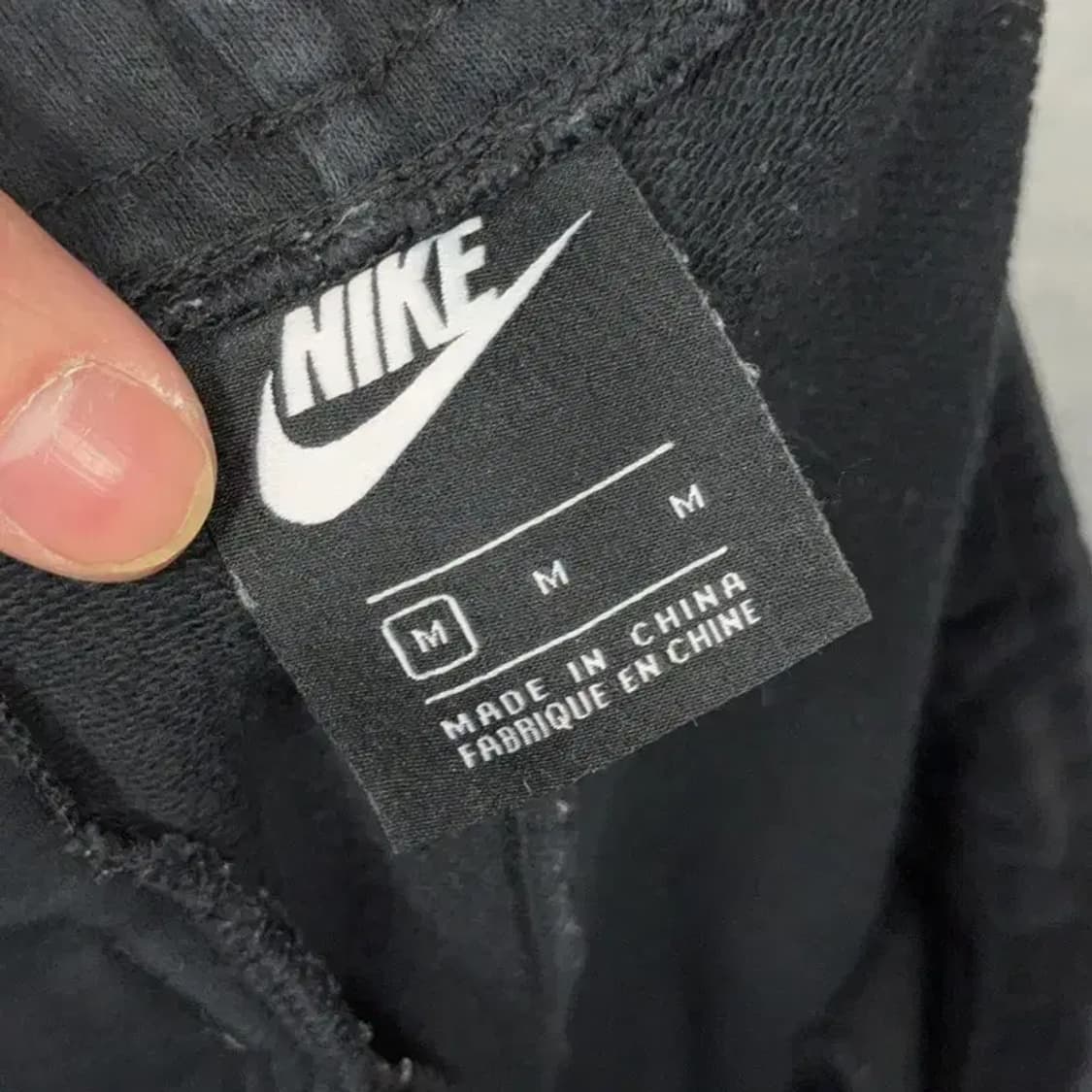 나이키 로고 블랙 조거팬츠 M 상품이미지5