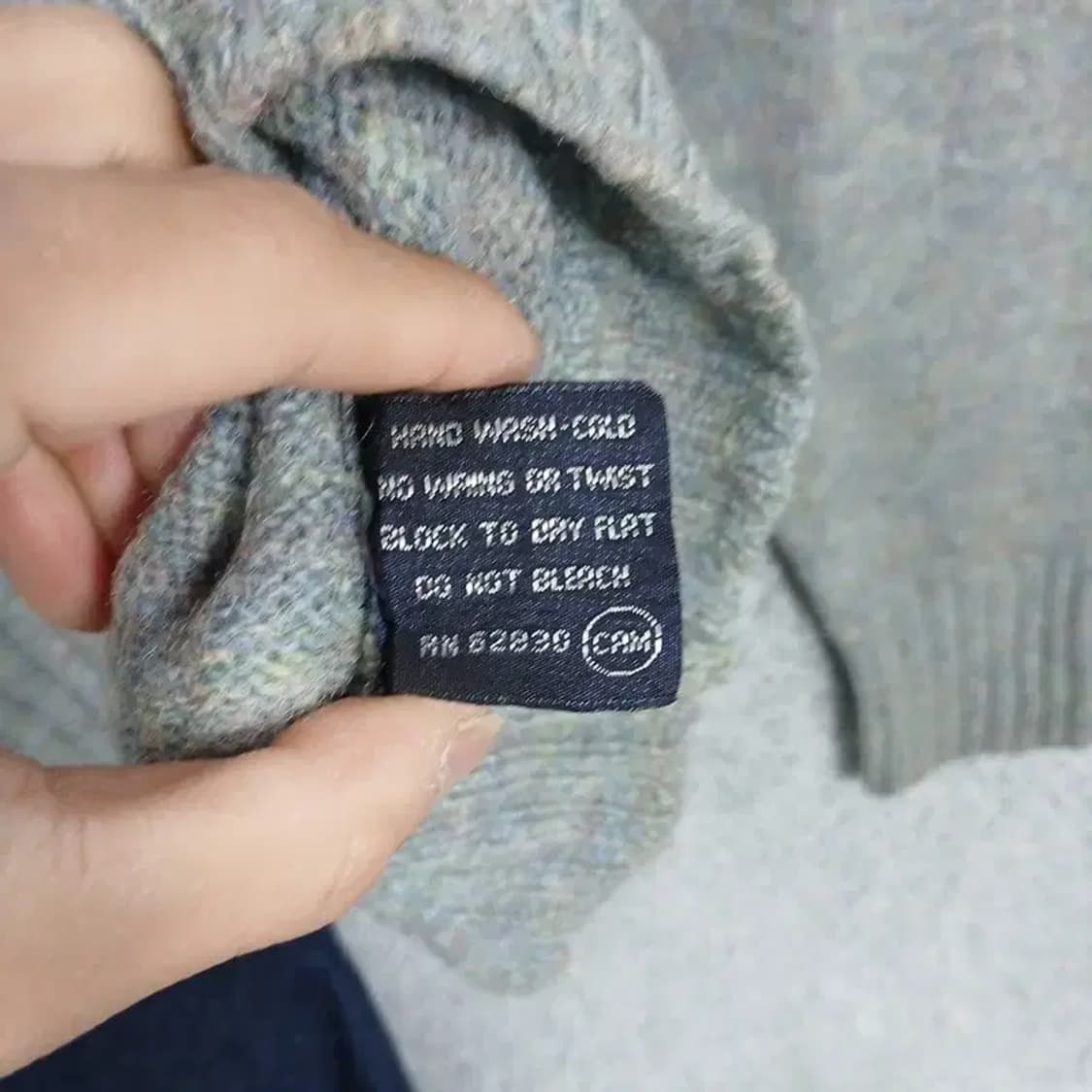 LANDS END 빈티지 남성 니트 M 상품이미지4