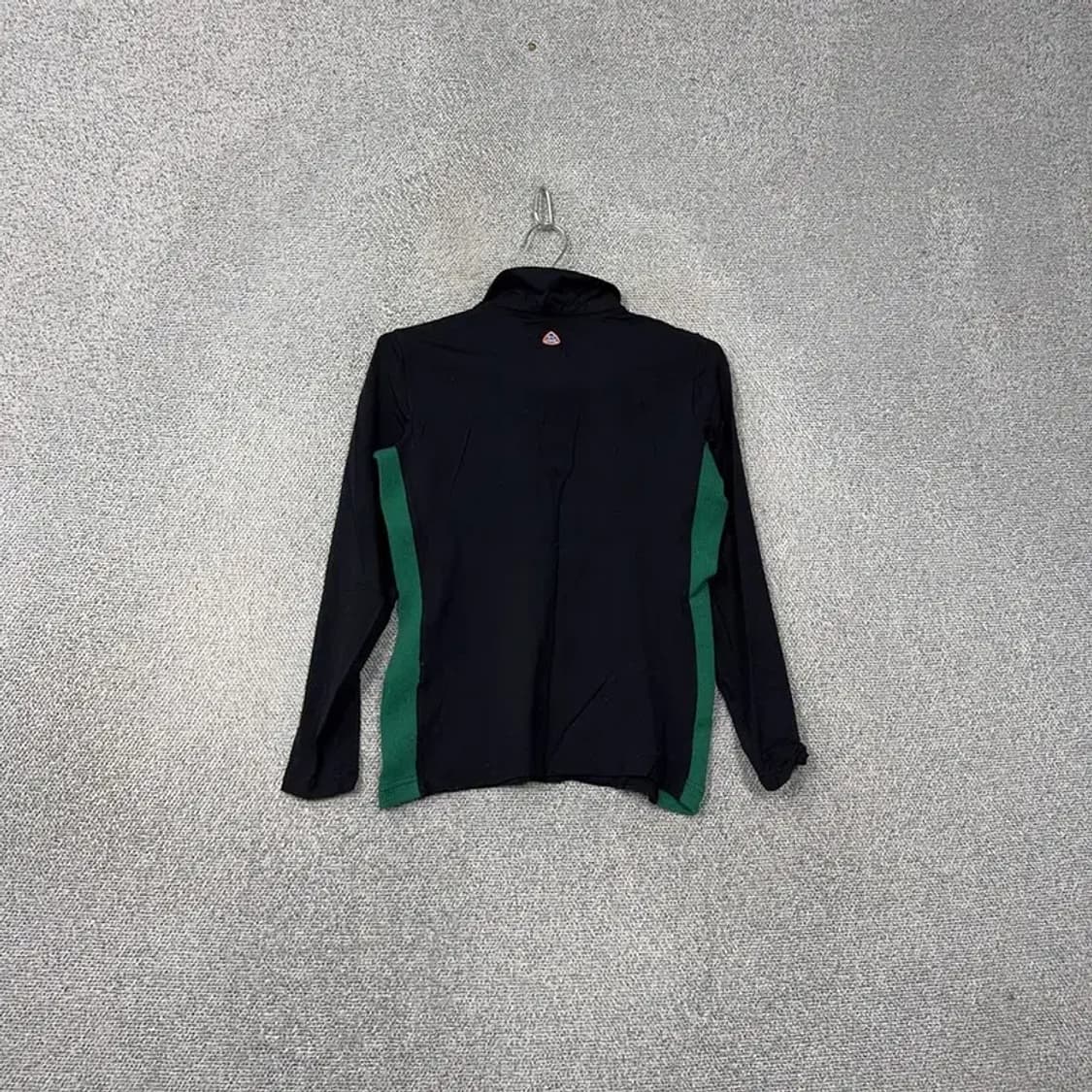 루이까스텔 로고 여성 골프 기능성 반집업 긴팔티 90 상품이미지2