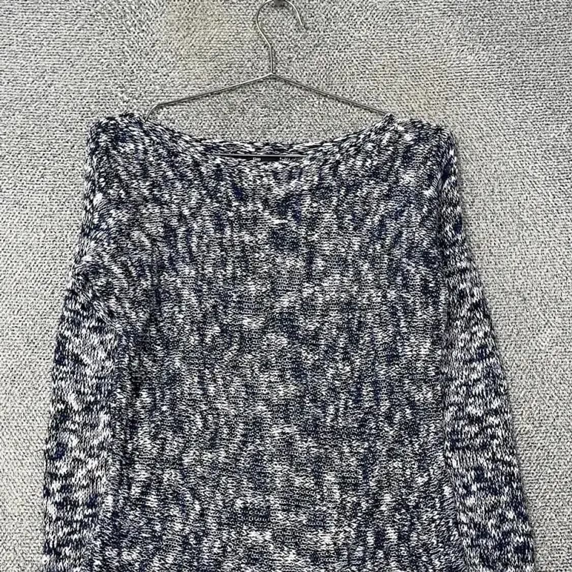 갭 패턴 여성 캐주얼 아크릴 니트 XS 상품이미지3