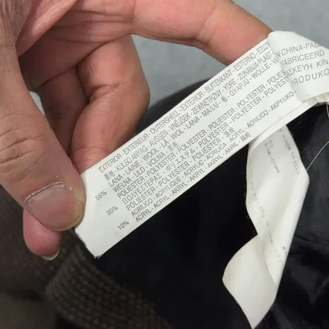 자라 체크 브라운 스커트 S 상품이미지6