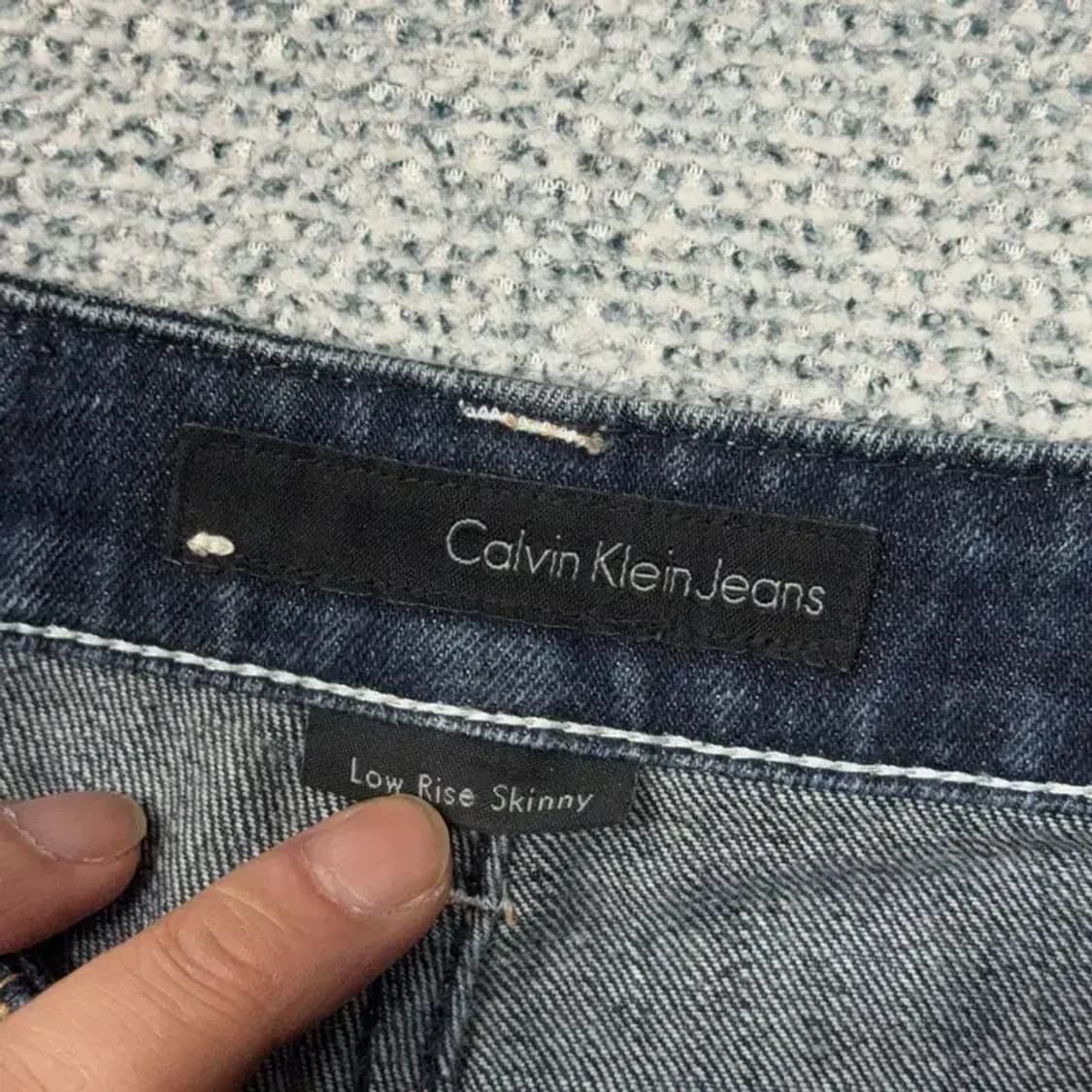 캘빈클라인 워싱 여성 청바지 25 상품이미지5
