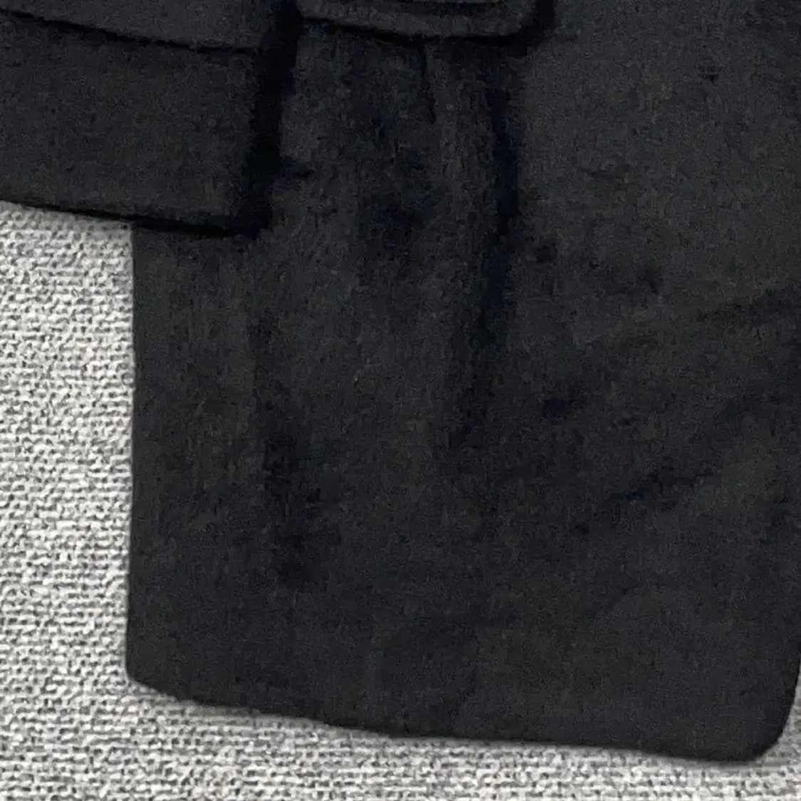 오즈세컨 블랙 알파카 클래식 코트 1 상품이미지5