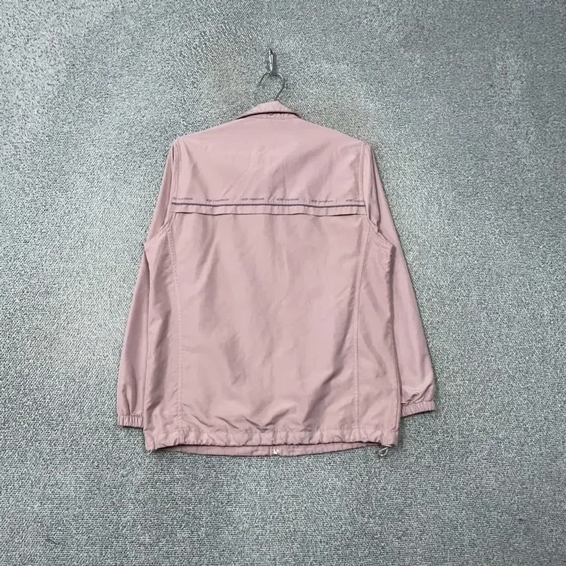 리복 라이트 핑크 로고 남성 바람막이 90 상품이미지2