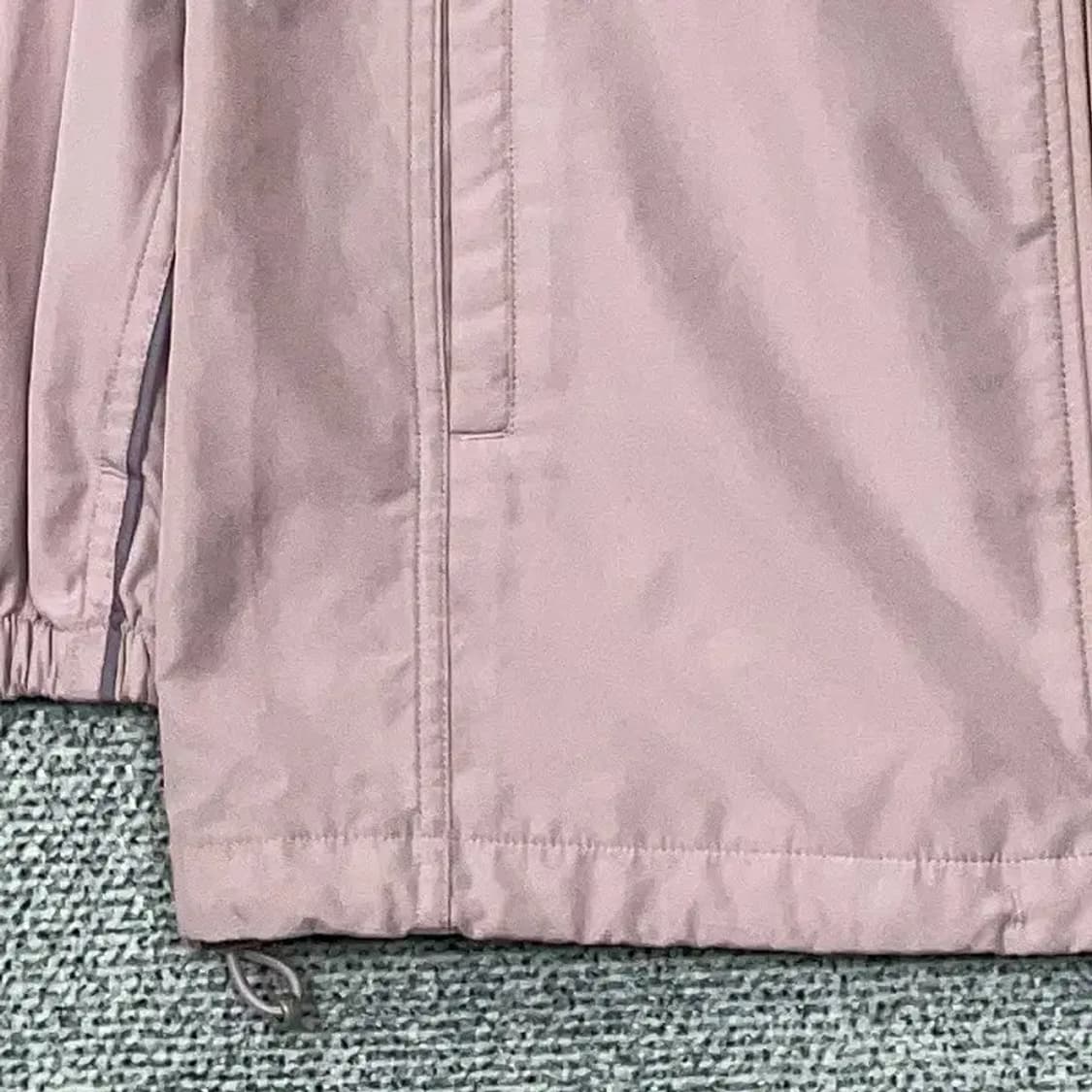 리복 라이트 핑크 로고 남성 바람막이 90 상품이미지5