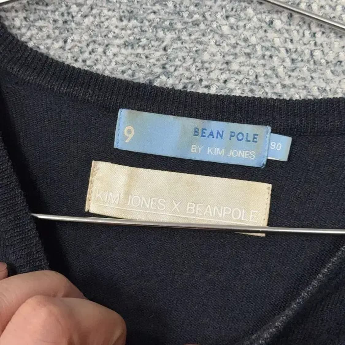 빈폴 네이비 여성 캐주얼 롱 니트 90 상품이미지5