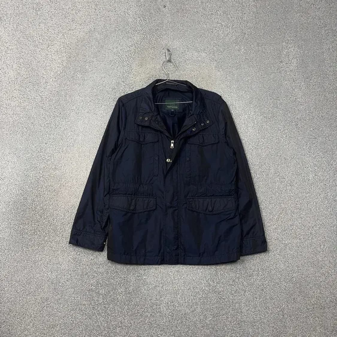 헨리코튼 남성 네이비 캐주얼 집업 자켓 100 상품이미지1