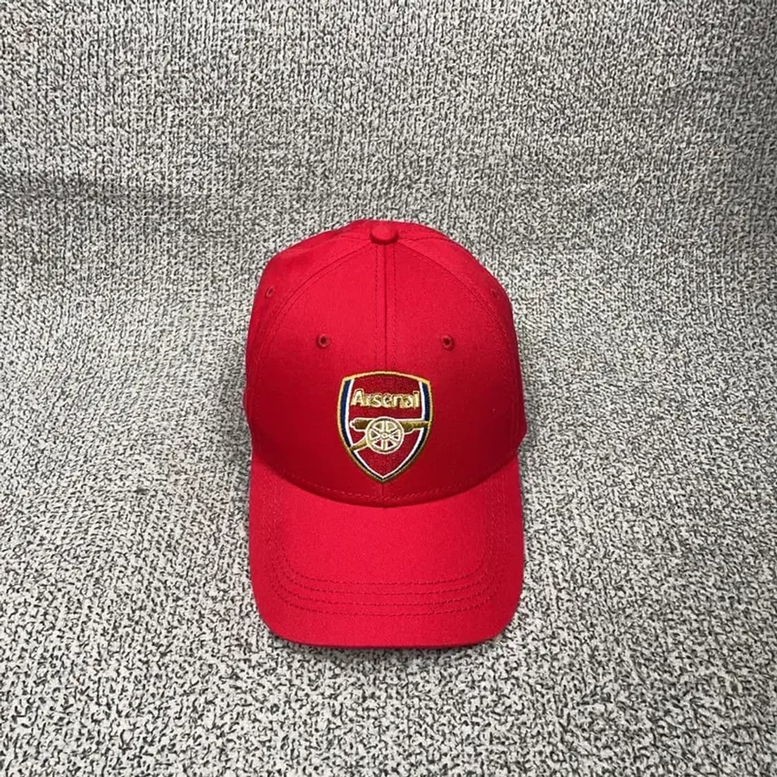 아스날 자수 로고 레드 볼캡 상품이미지1