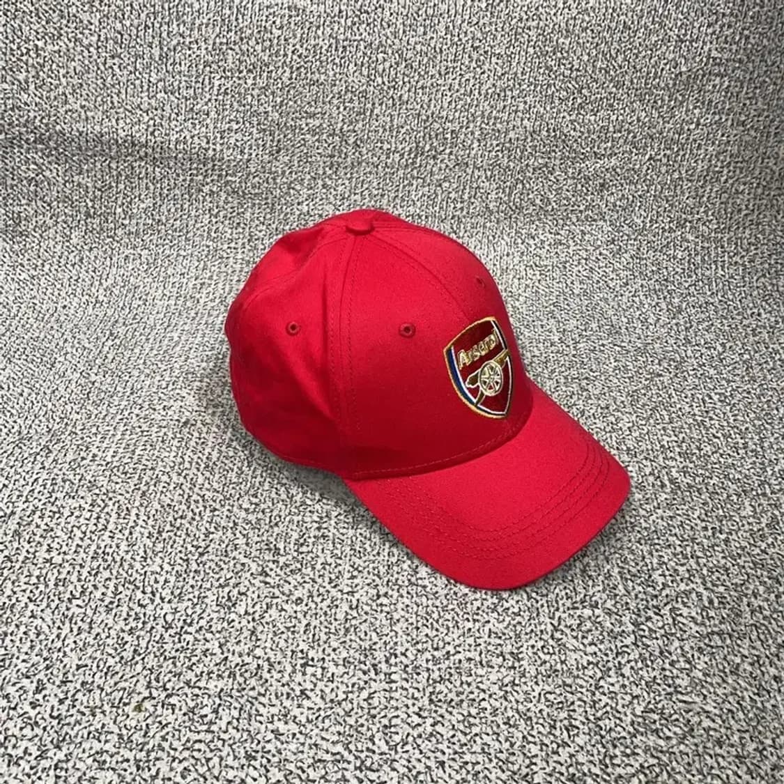 아스날 자수 로고 레드 볼캡 상품이미지4