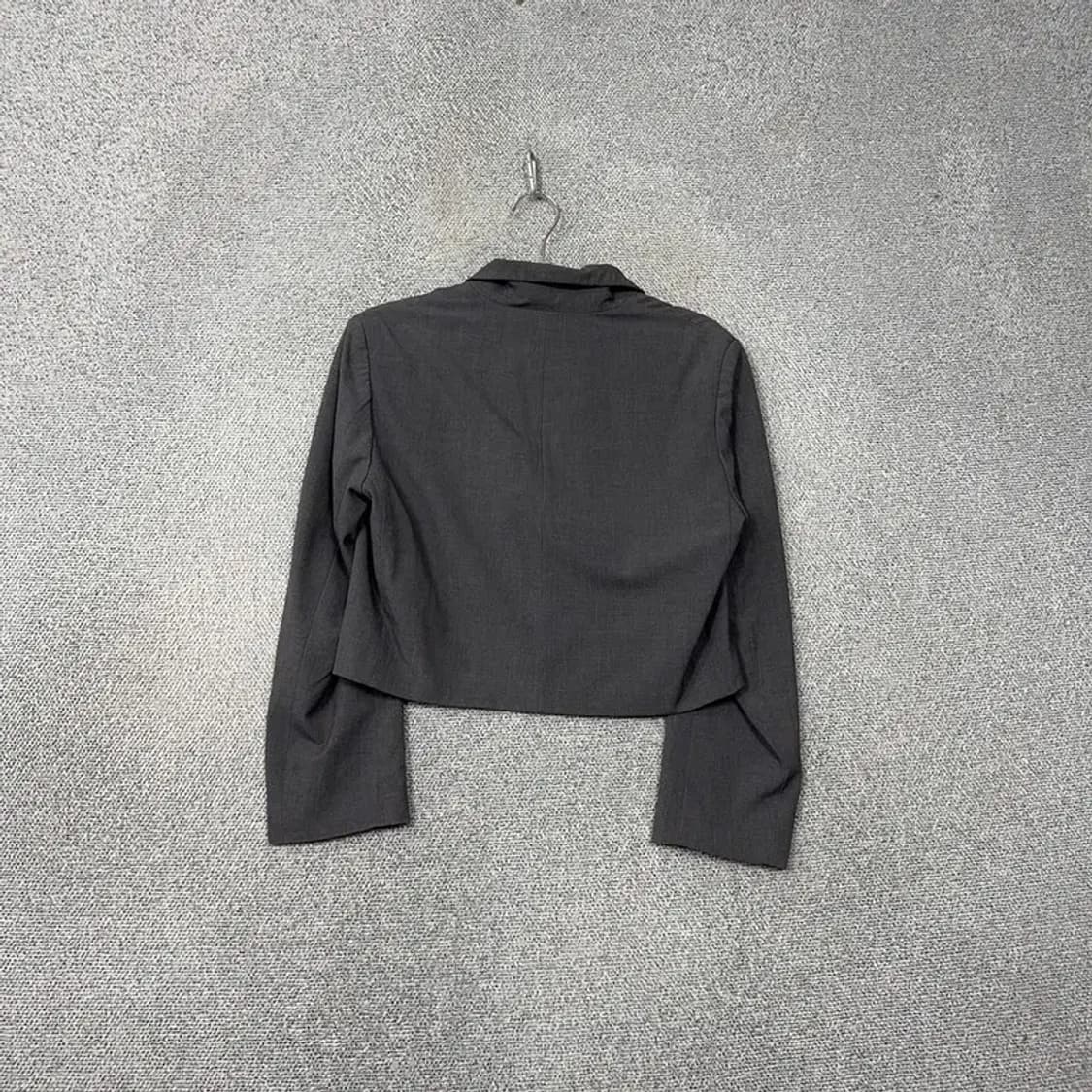 에잇세컨즈 여성 캐주얼 그레이 크롭 블레이저 XS 상품이미지2