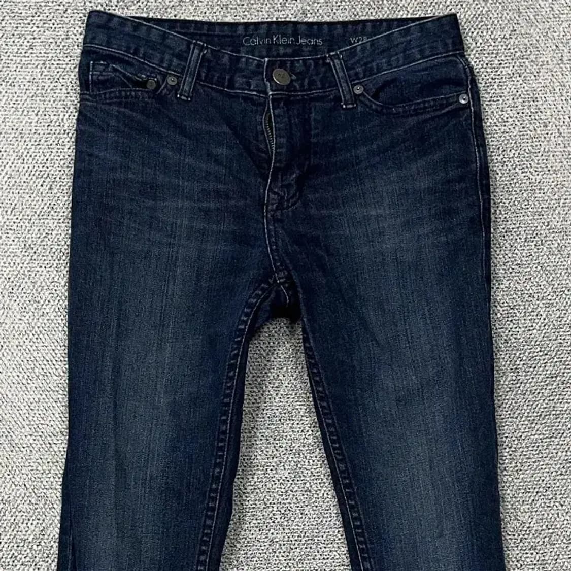 캘빈클라인 여성 슬림 일자핏 청바지 28 34 상품이미지3