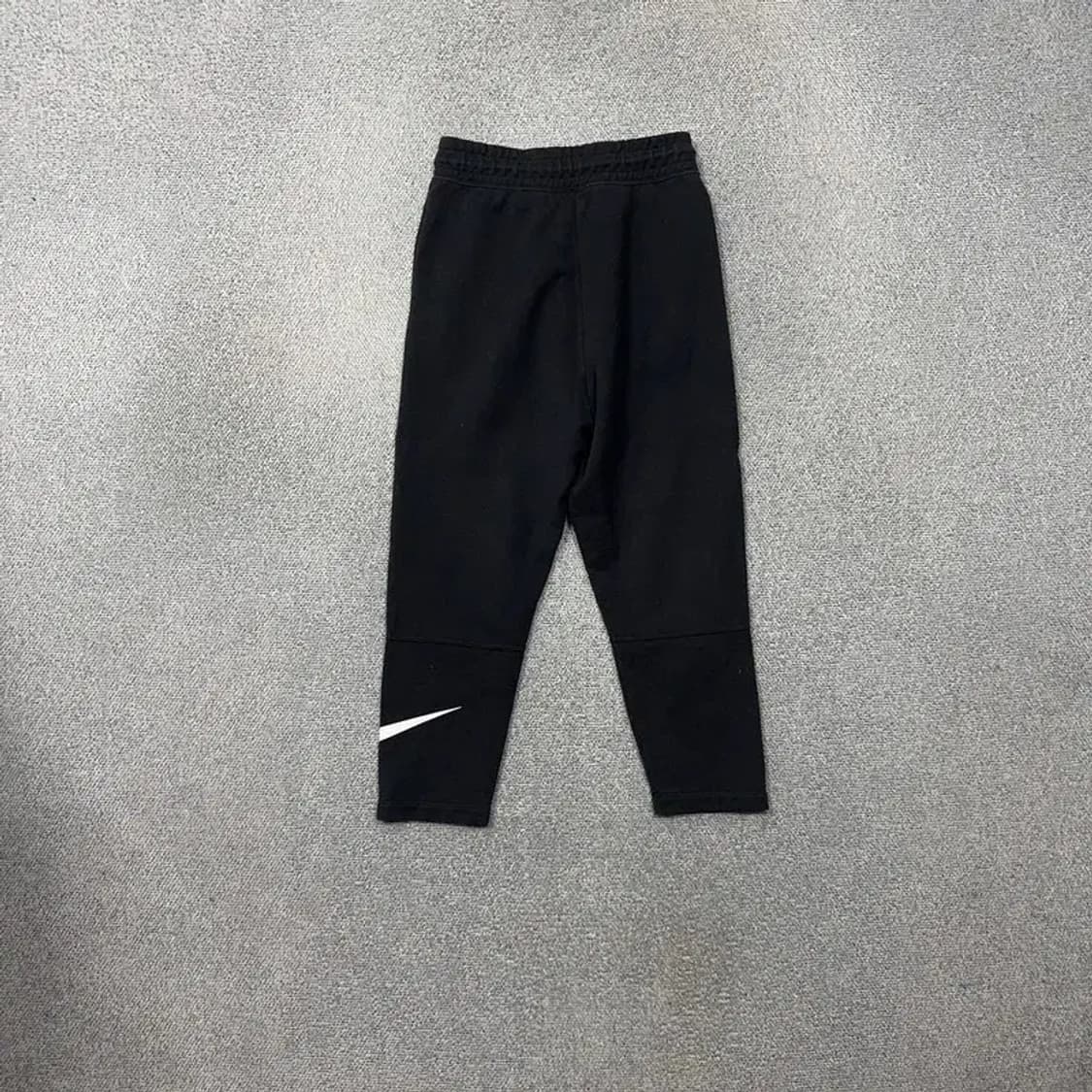 나이키 로고 스우시 블랙 트레이닝 팬츠 M 상품이미지2