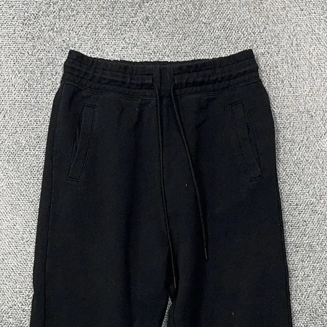 나이키 로고 스우시 블랙 트레이닝 팬츠 M 상품이미지3