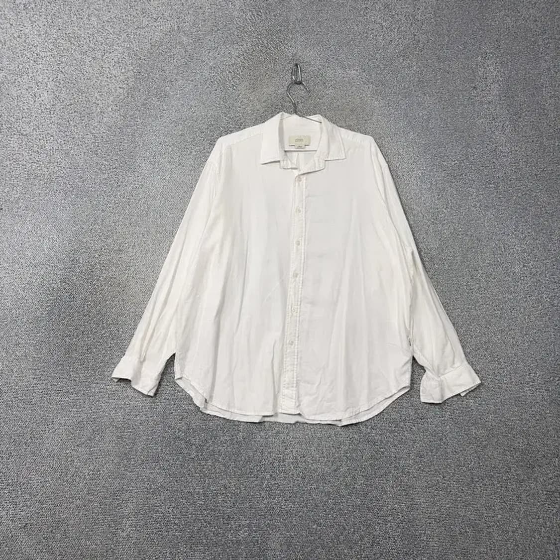 라퍼지스토어 남성 린넨 화이트 셔츠 L 상품이미지1