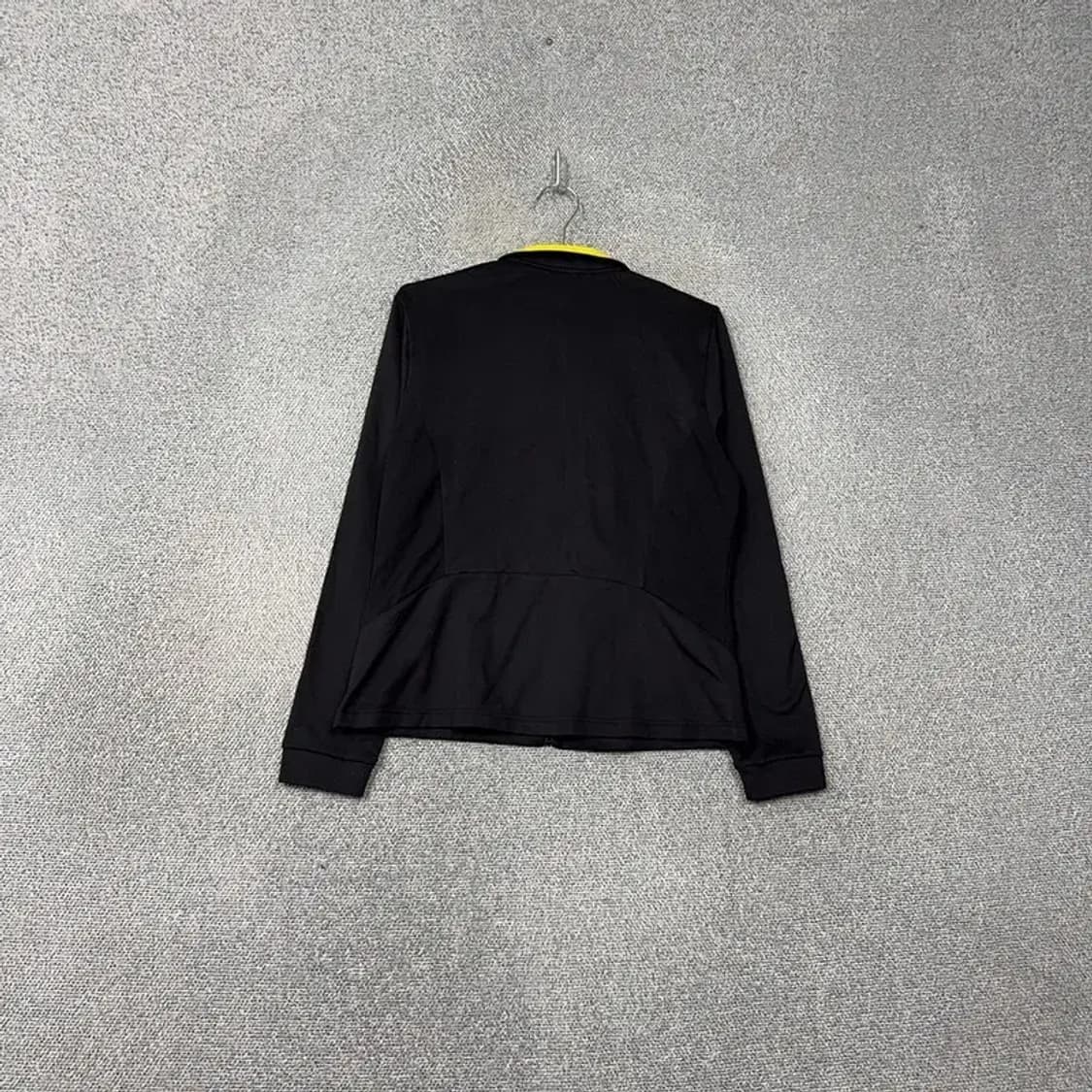 휠라 블랙 로고 여성 기능성 집업 100 상품이미지2