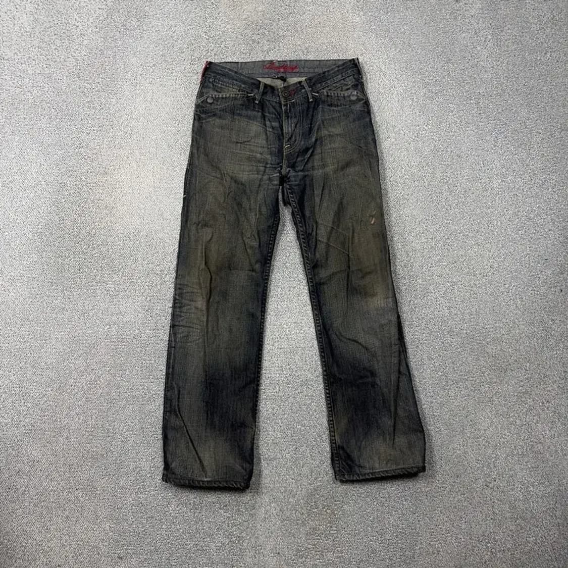 리바이스 빈티지 워싱 Y2K 데님팬츠 32 33 상품이미지1