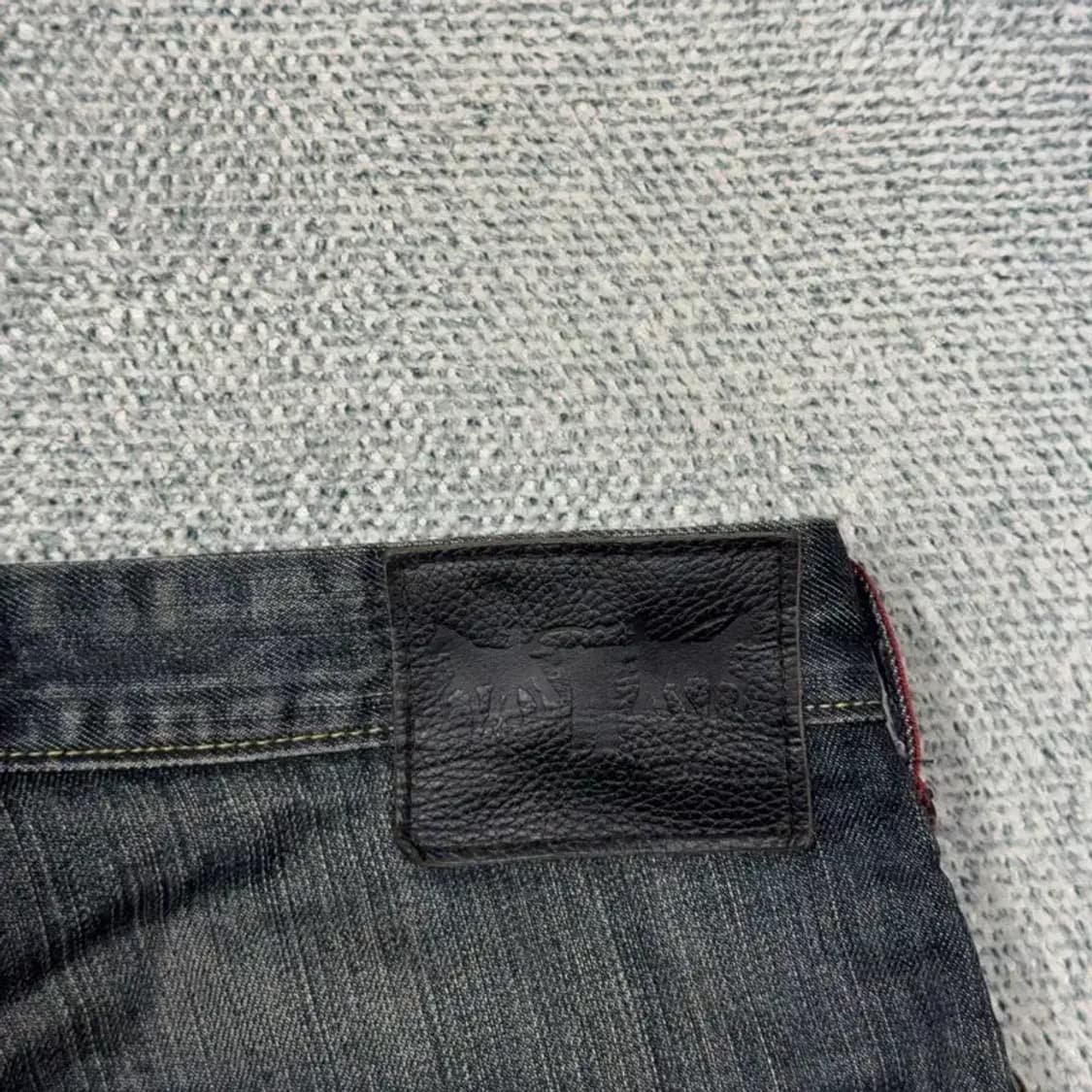 리바이스 빈티지 워싱 Y2K 데님팬츠 32 33 상품이미지7