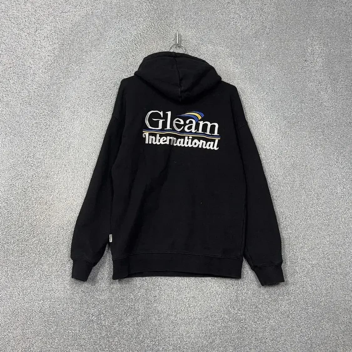 소버먼트 캐주얼 블랙 오버핏 후드티 M 상품이미지2