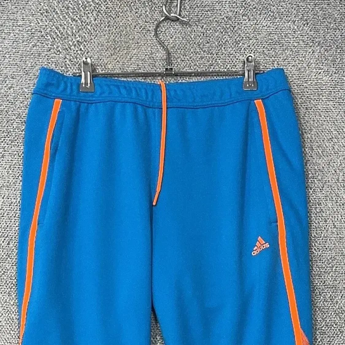 아디다스 블루 로고 트레이닝 팬츠 95 상품이미지3