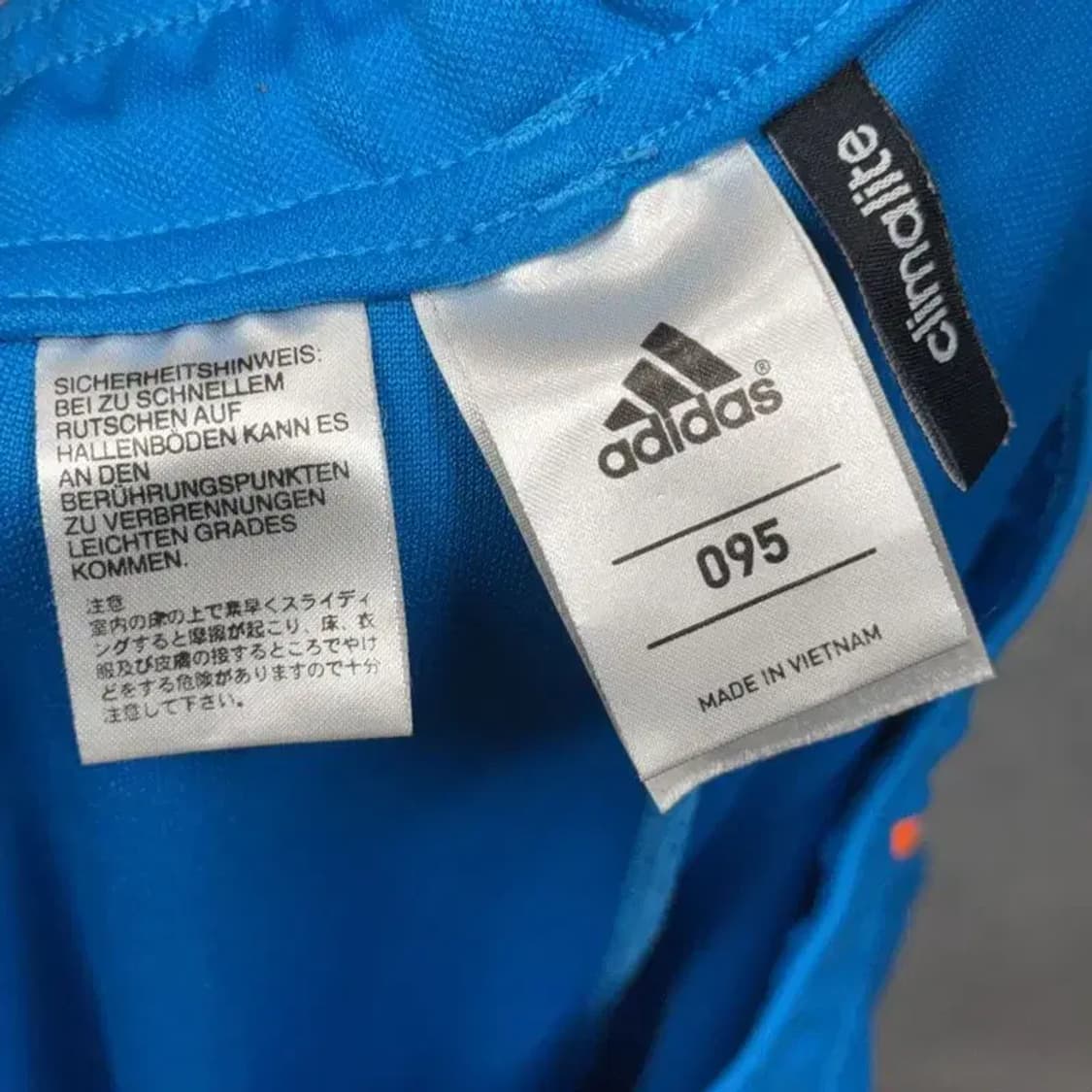 아디다스 블루 로고 트레이닝 팬츠 95 상품이미지6