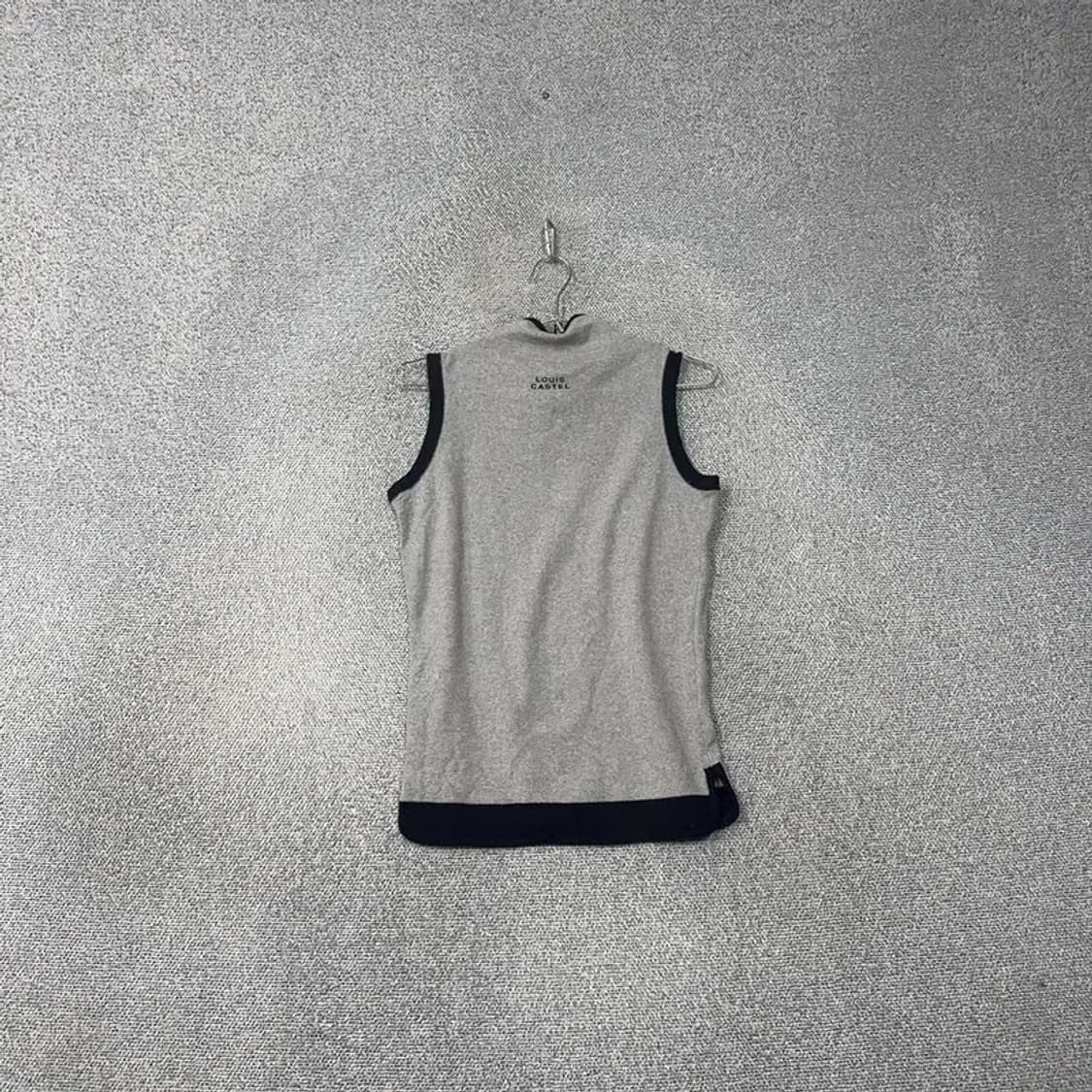 루이까스텔 로고 골프 울 니트 조끼 90 상품이미지2