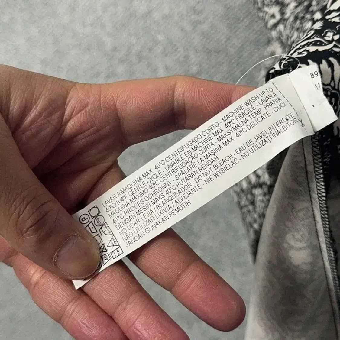 자라 빈티지 패턴 여성 캐주얼 원피스 L 상품이미지6