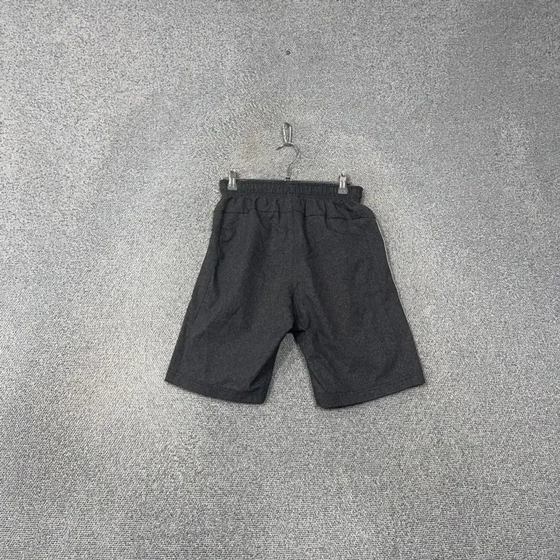 아디다스 그레이 삼선 기능성 운동 반바지 S 상품이미지2