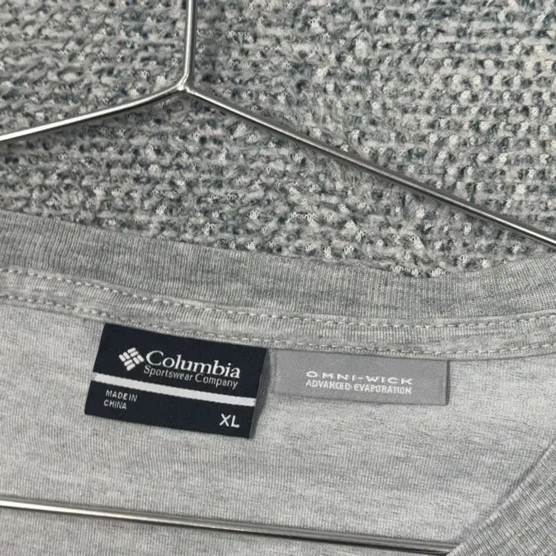 콜롬비아 그레이 로고 반팔티 XL 상품이미지3