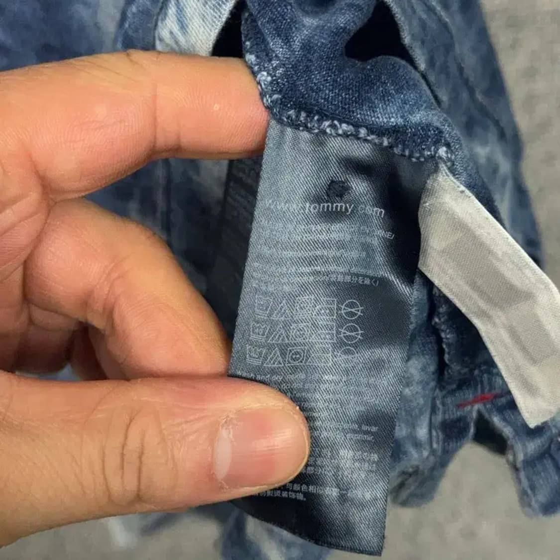 타미힐피거 타이다이 빈티지 반팔 카라티 M 상품이미지6