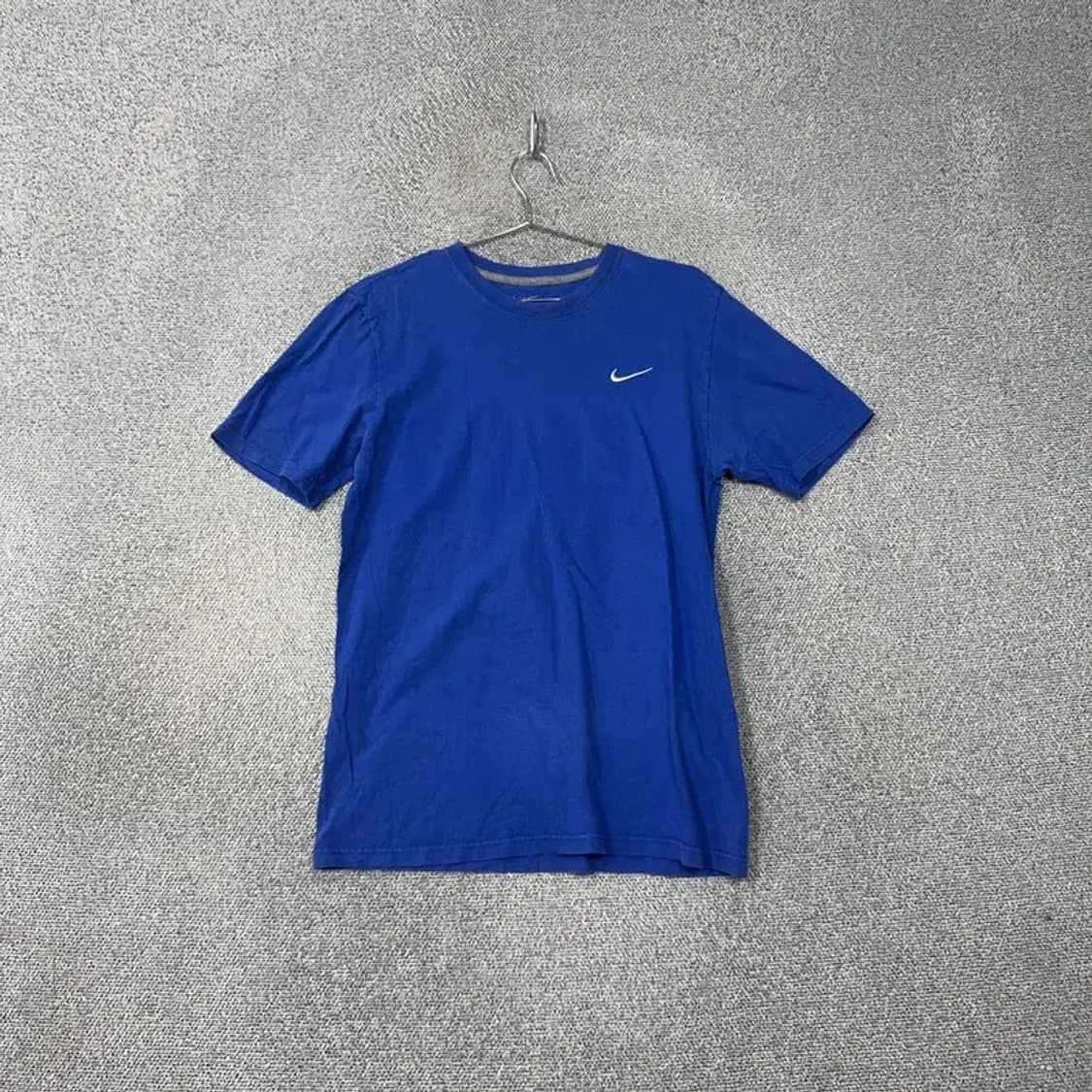 나이키 블루 로고 스우시 반팔티 M 상품이미지1