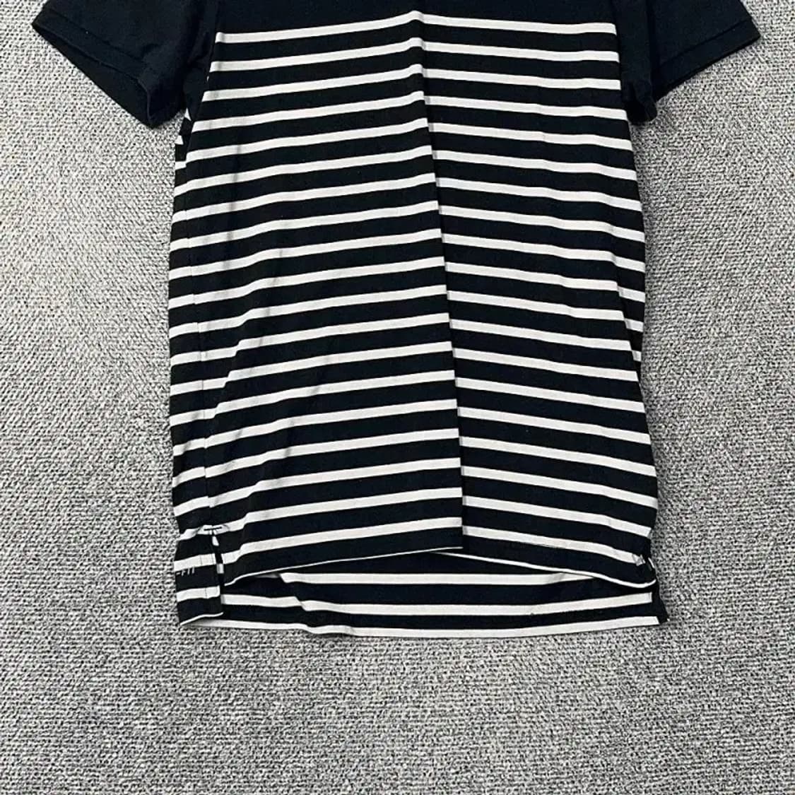 나이키 스트라이프 로고 반팔 카라티 XL 상품이미지4