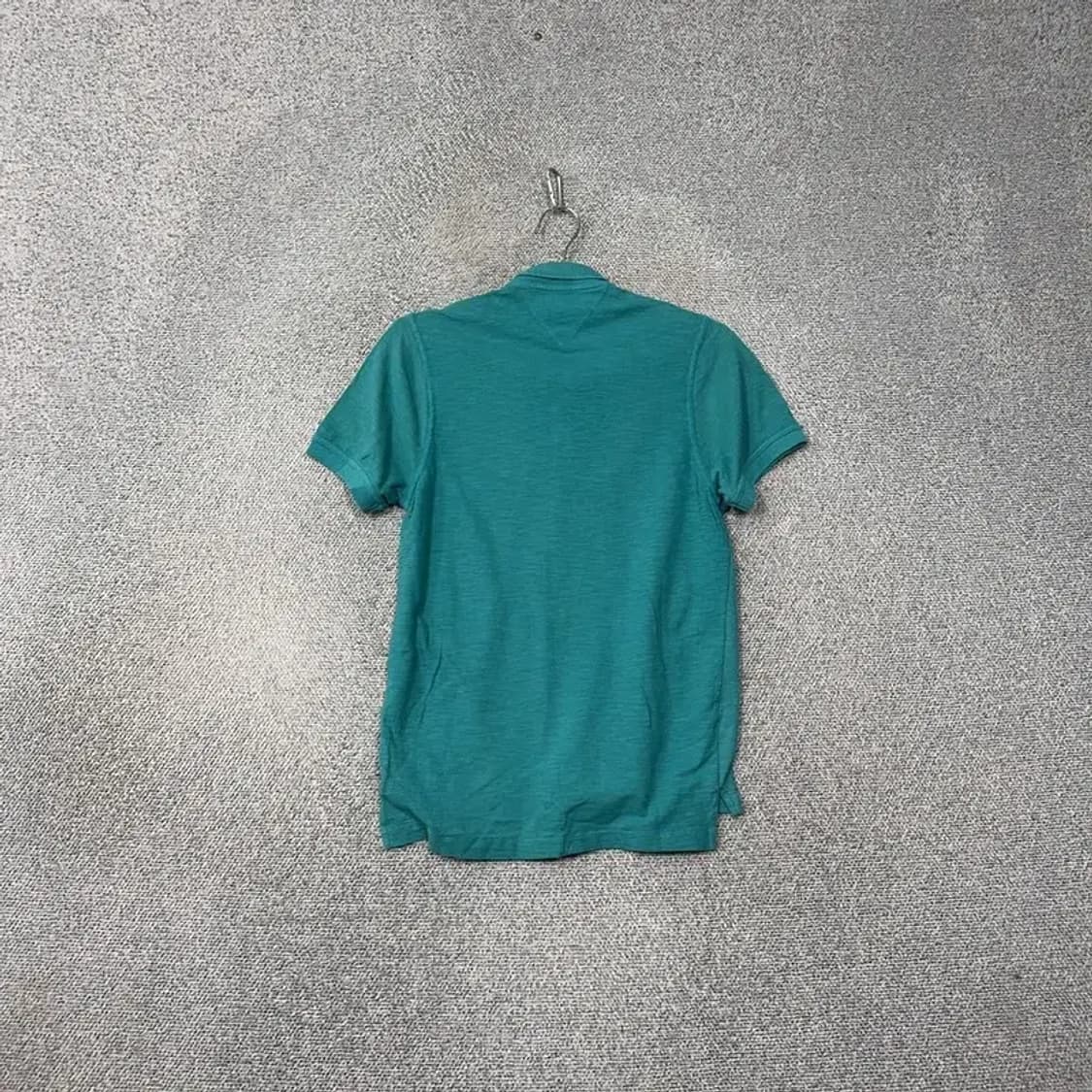 타미힐피거 심플 로고 민트 크린 반팔 카라티 S 상품이미지2