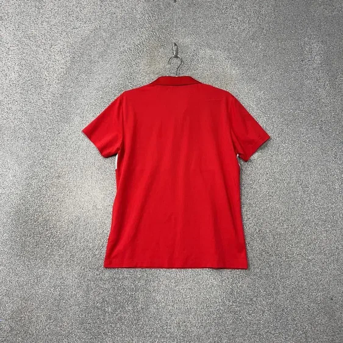 휠라 레드 로고 남성 기능성 반팔 카라티 100 상품이미지2