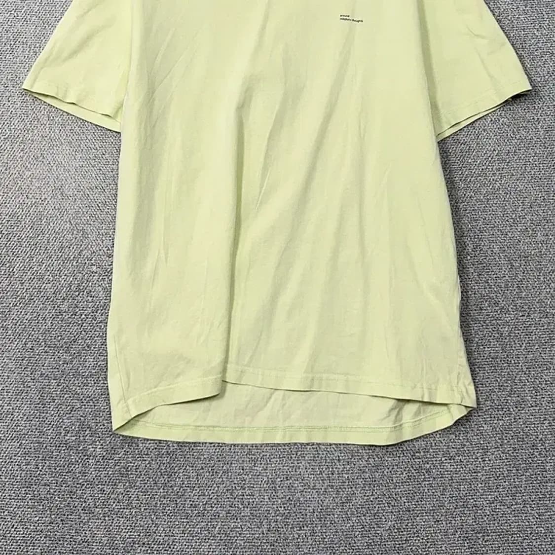 자라 라이트 그린 캐주얼 반팔티 XL 상품이미지4