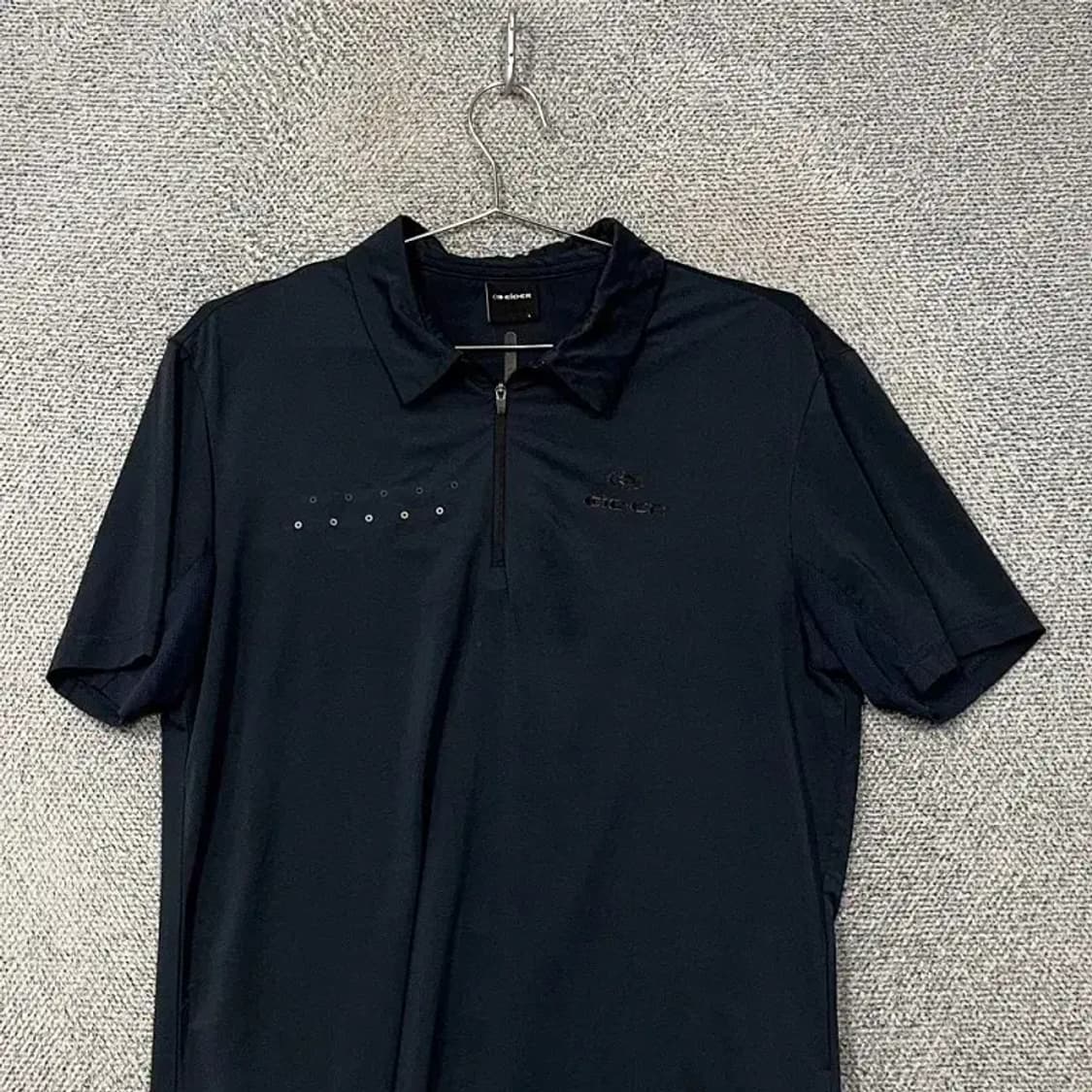 아이더 로고 남성 기능성 반팔 카라티 L 상품이미지3