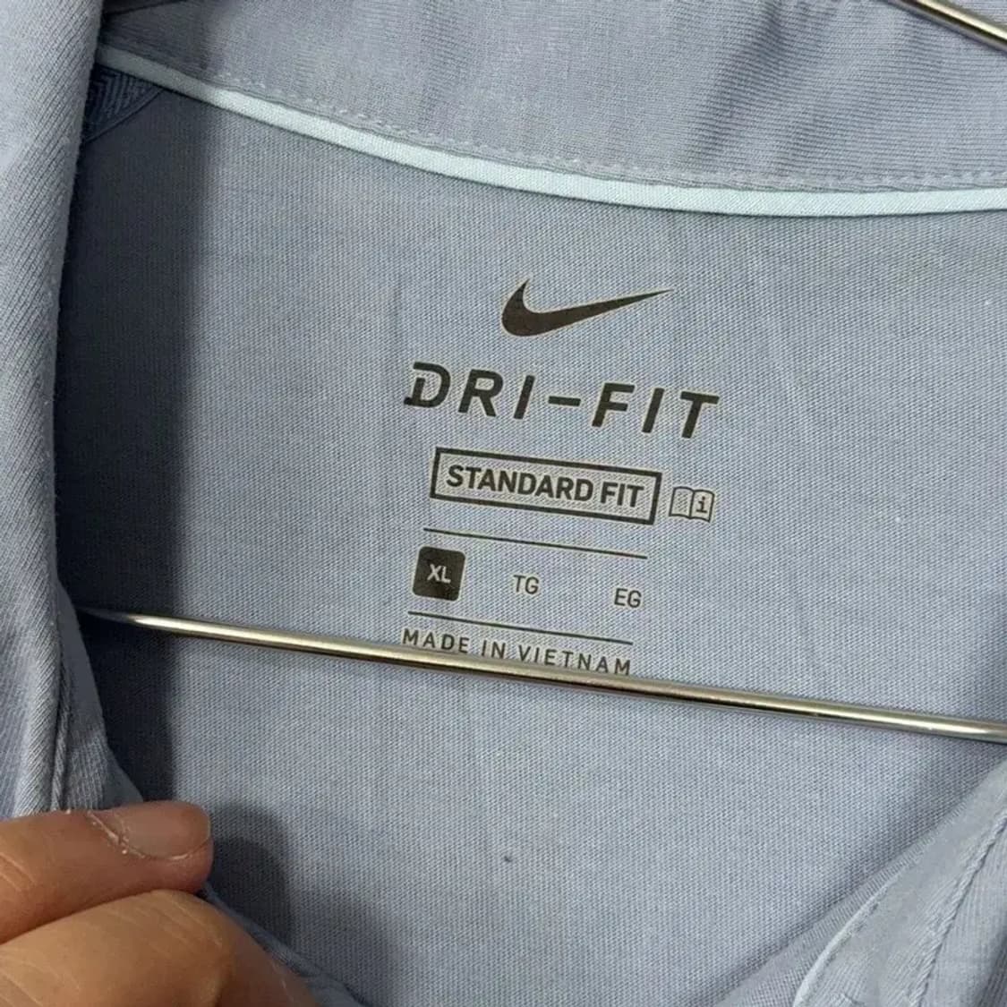 나이키 드라이핏 로고 남성 기능성 반팔 카라티 XL 상품이미지3