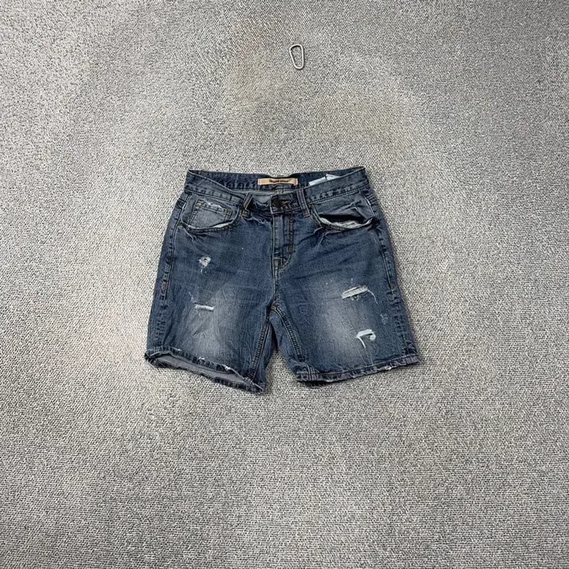 버커루 빈티지 워싱 데님 반바지 25 상품이미지1