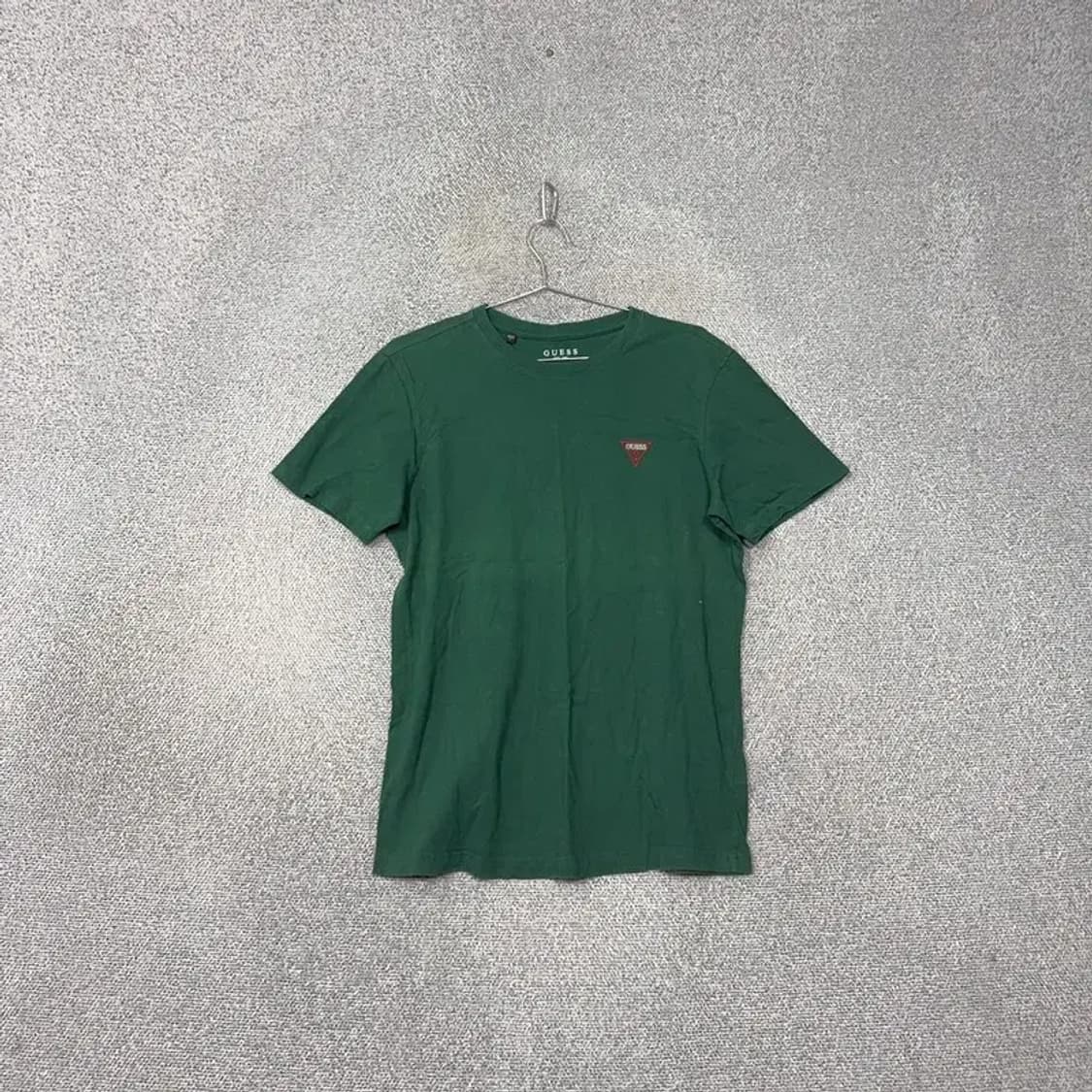 게스 로고 그린 캐주얼 반팔티 L 상품이미지1