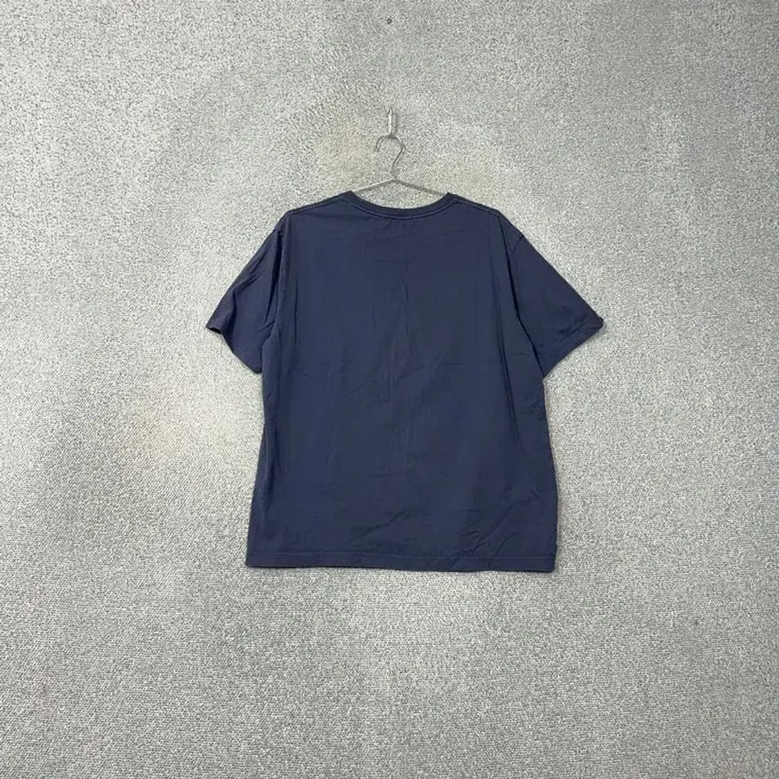 자라 네이비 남성 캐주얼 무지 반팔티 XXL 상품이미지2