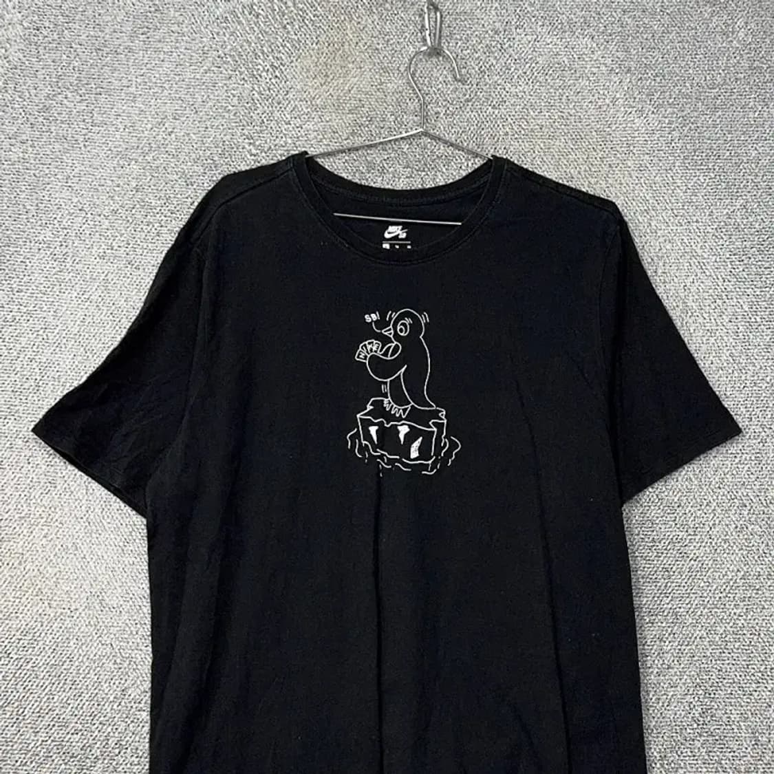 나이키 SB 프린팅 블랙 반팔티 XL 상품이미지3