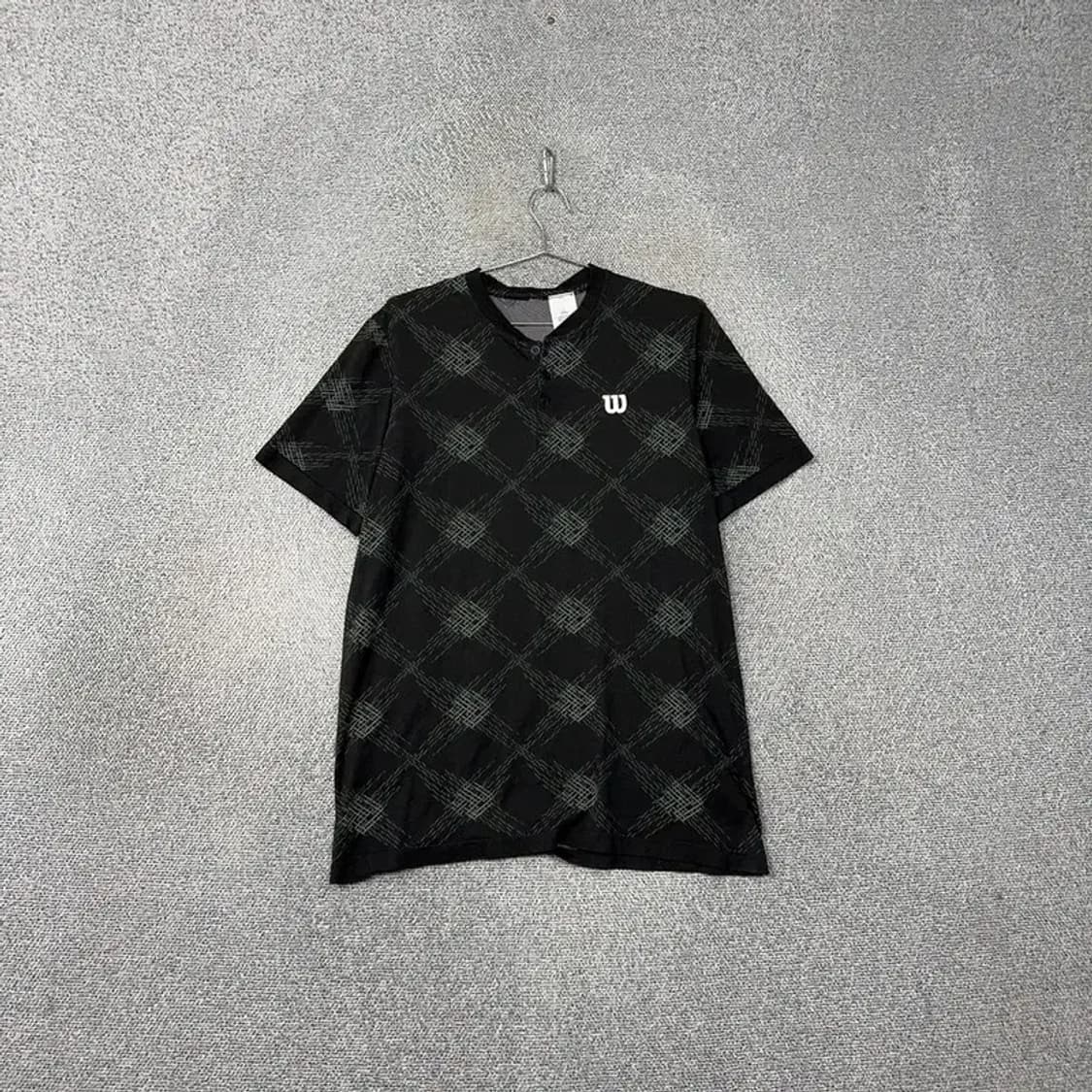 윌슨 아가일 로고 기능성 운동 반팔티 L 상품이미지1