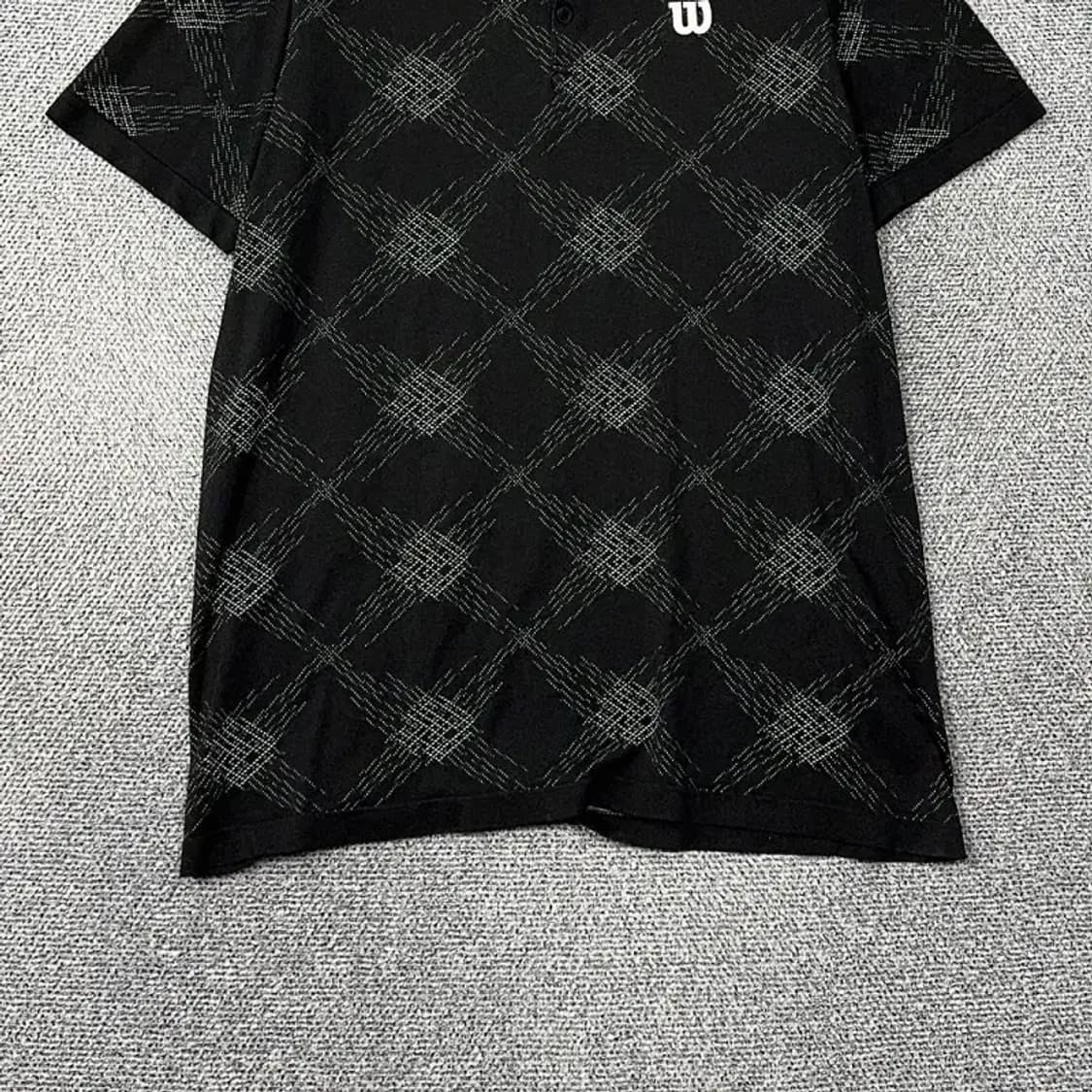 윌슨 아가일 로고 기능성 운동 반팔티 L 상품이미지4