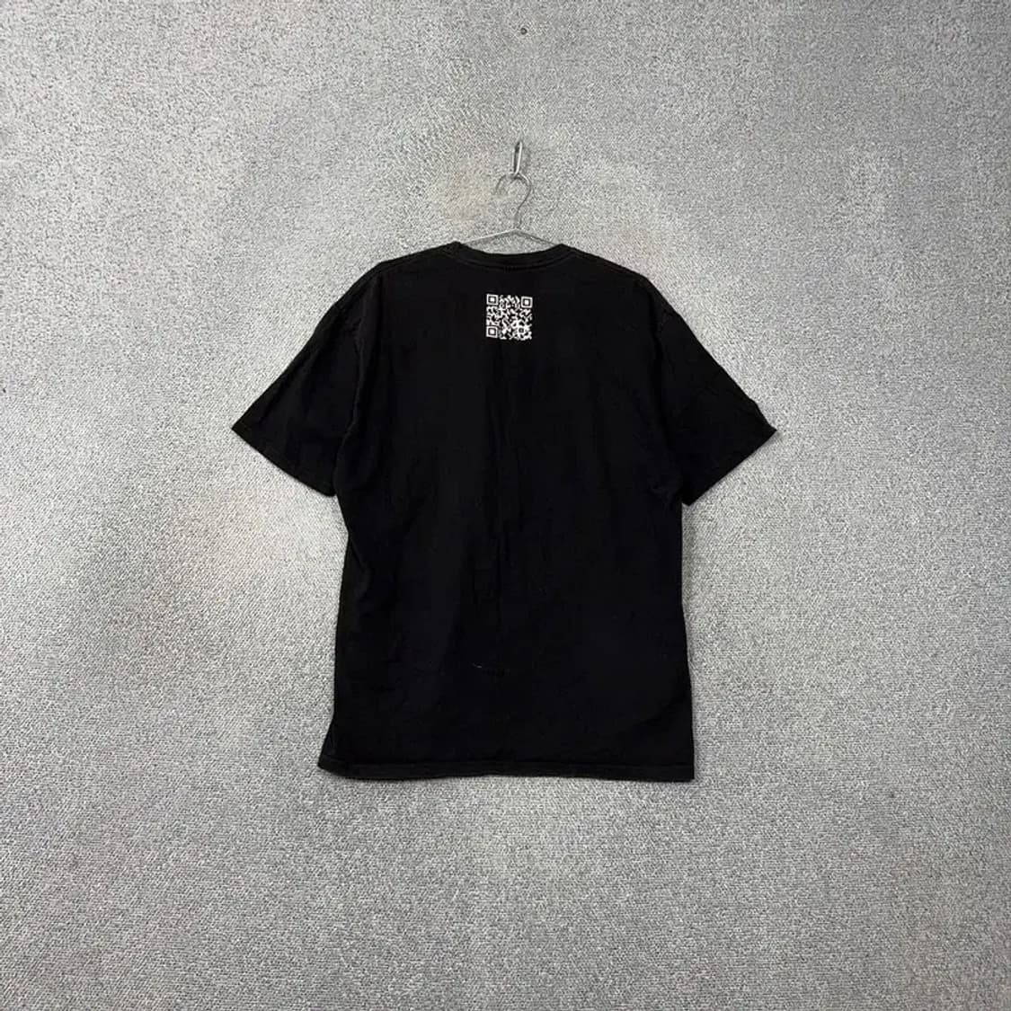 내스티킥 프린팅 블랙 반팔티 XL 상품이미지2