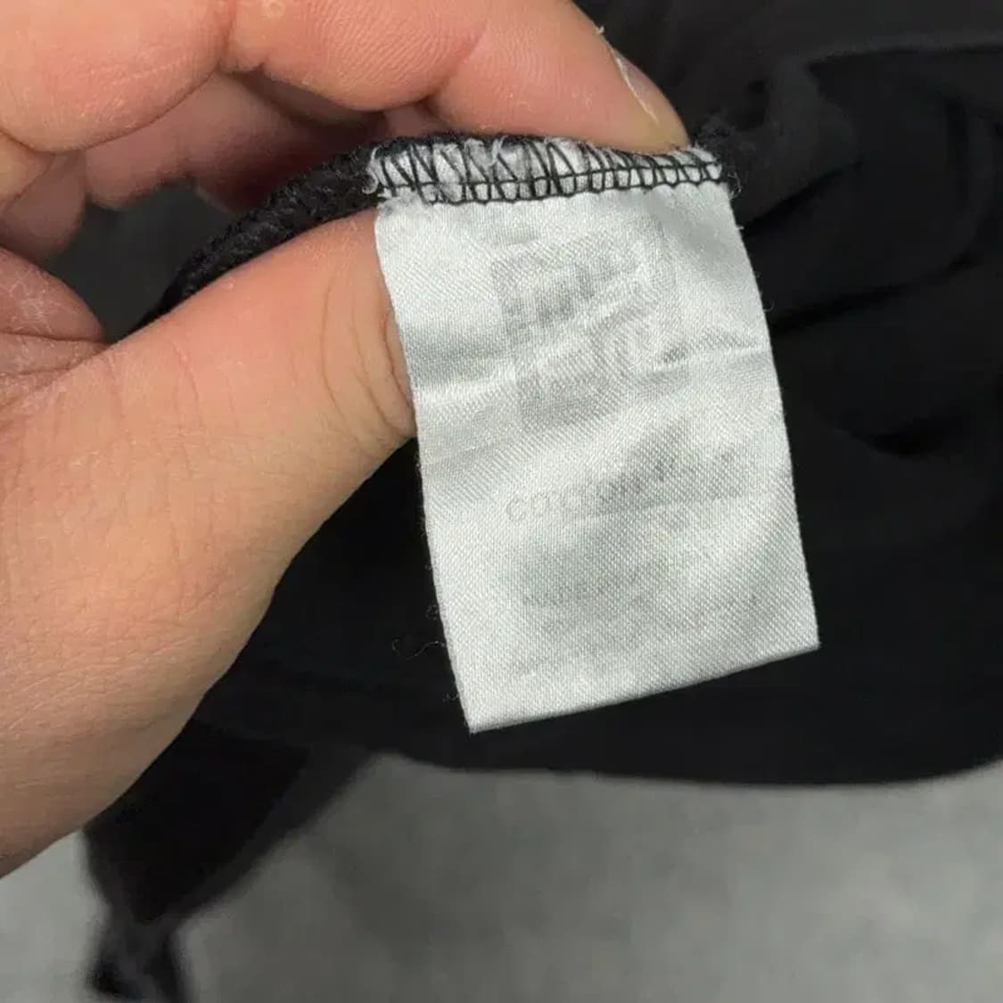 내스티킥 프린팅 블랙 반팔티 XL 상품이미지4