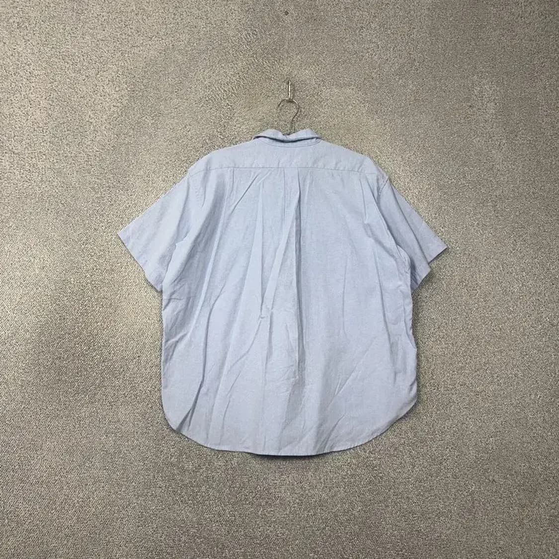 라퍼지스토어 오버핏 라이트 블루 반팔 셔츠 Medium 상품이미지2