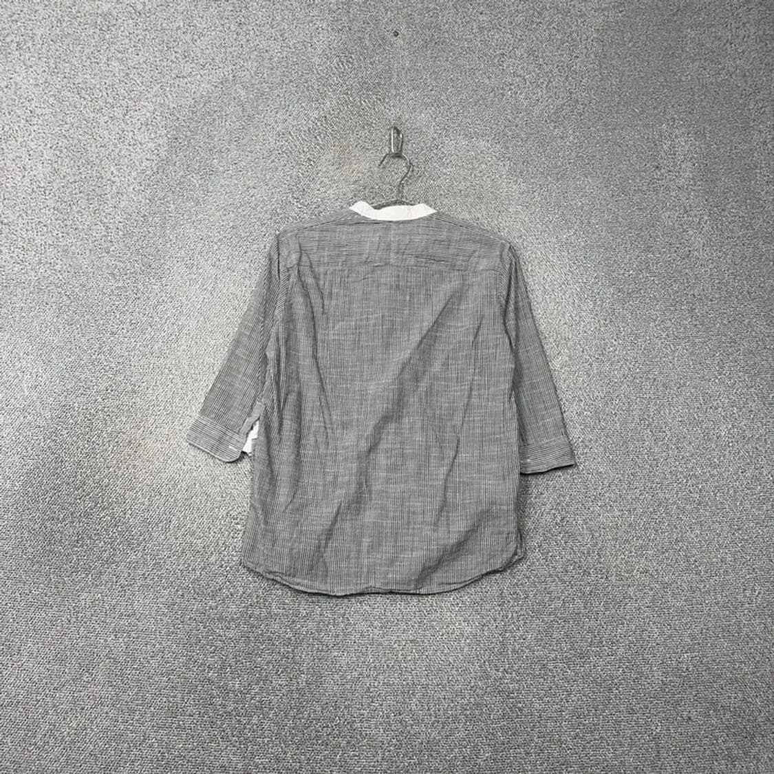 플랙진 체크 라이트 그레이 셔츠 S 상품이미지2