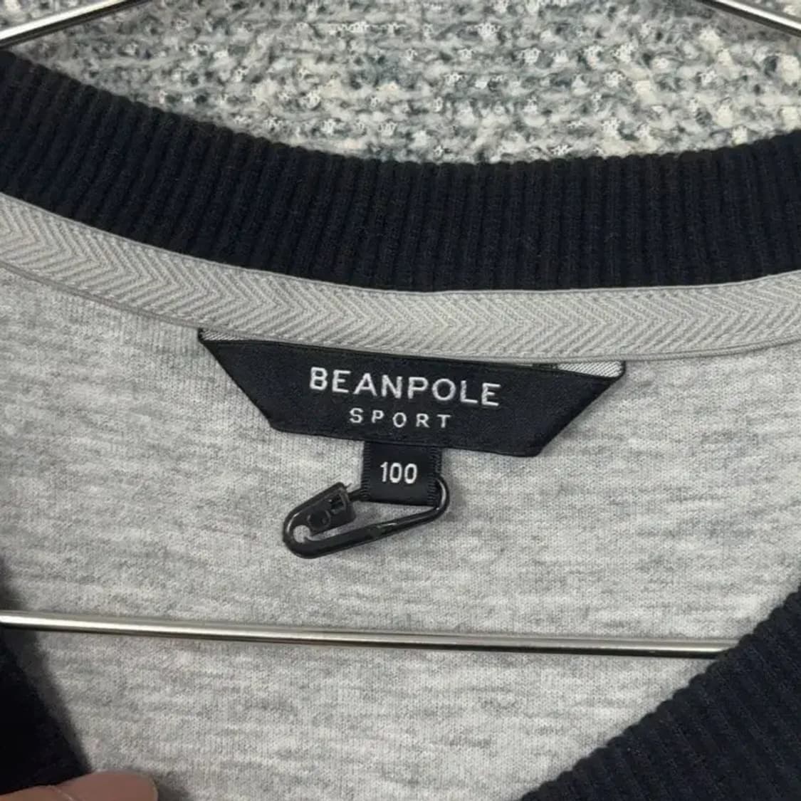 빈폴 라이트 그레이 로고 남성 캐주얼 반팔 티 100 상품이미지3