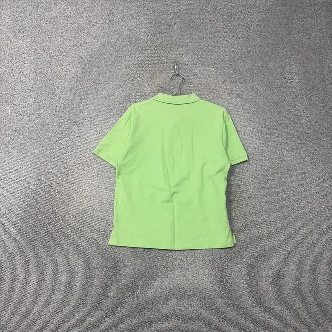 폴로아쎈 라이트 그린 남성 반팔 카라티 M 상품이미지2