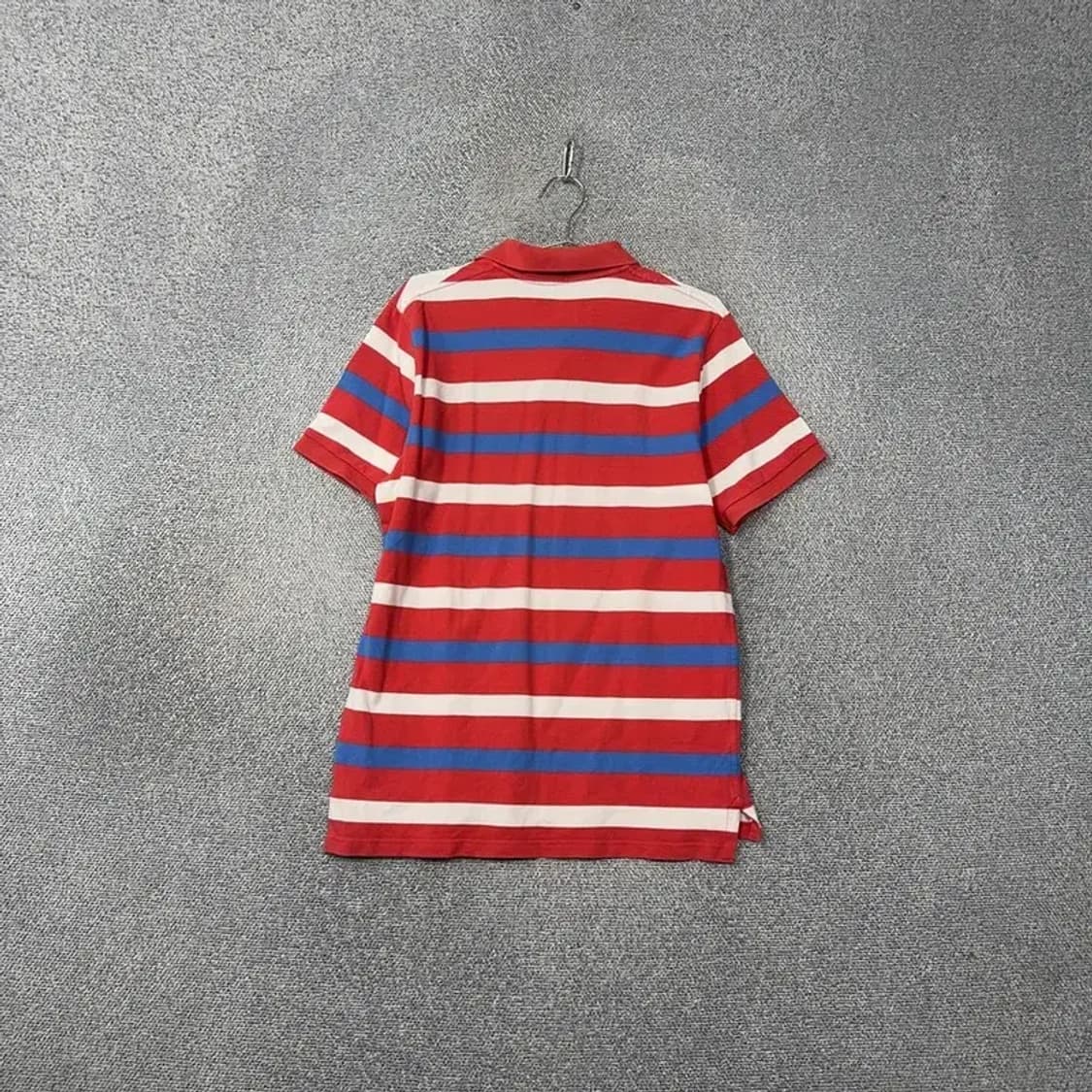 나이키 스트라이프 레드 로고 남성 반팔 카라티 L 상품이미지2